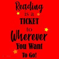 Reading Is A Ticket To Where Ever You Want To Go Santa Hat thumb 1