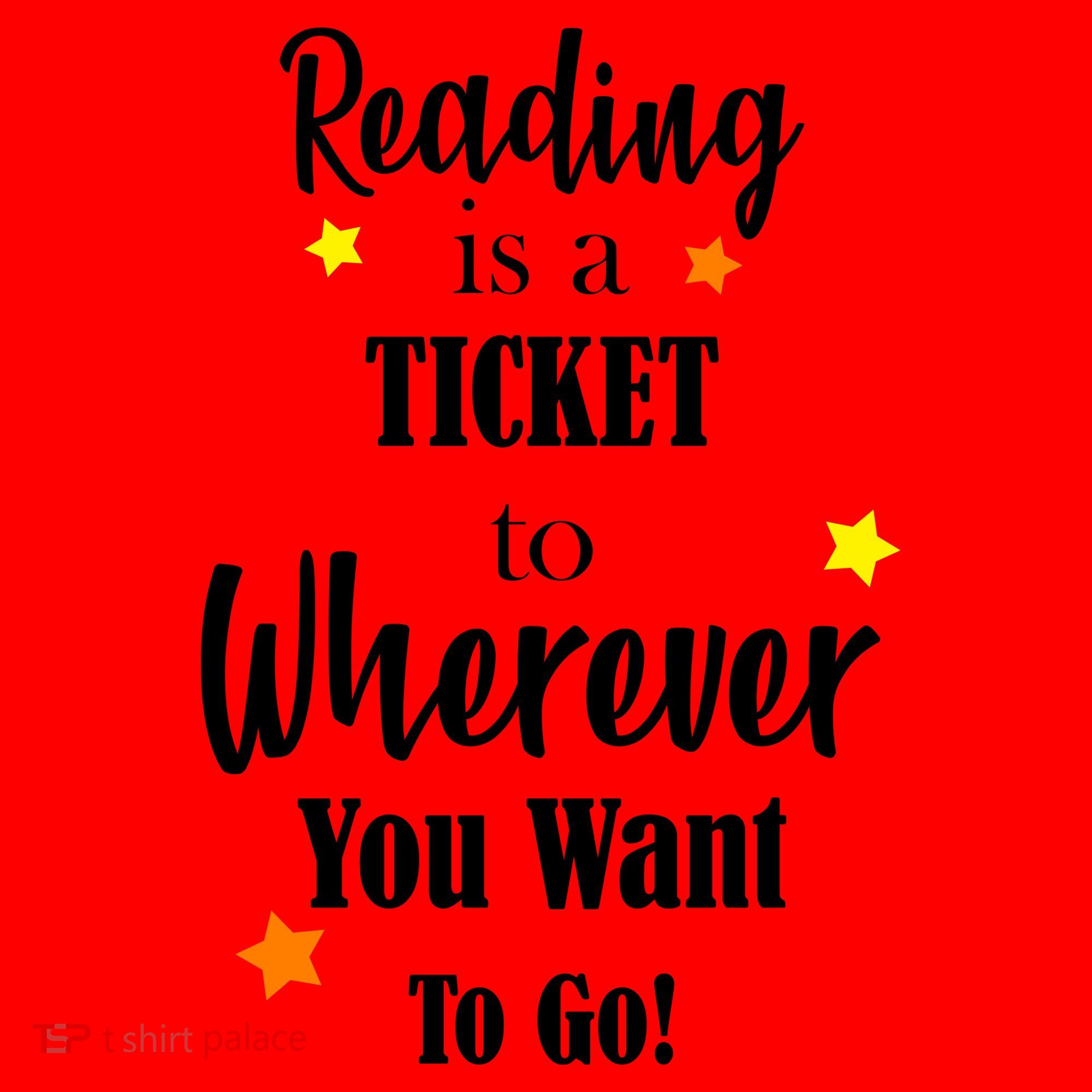 Reading Is A Ticket To Where Ever You Want To Go Santa Hat