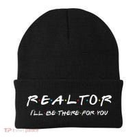 Realtor I'll Be There For You Real Estate Agent Gift Beanie thumb 0