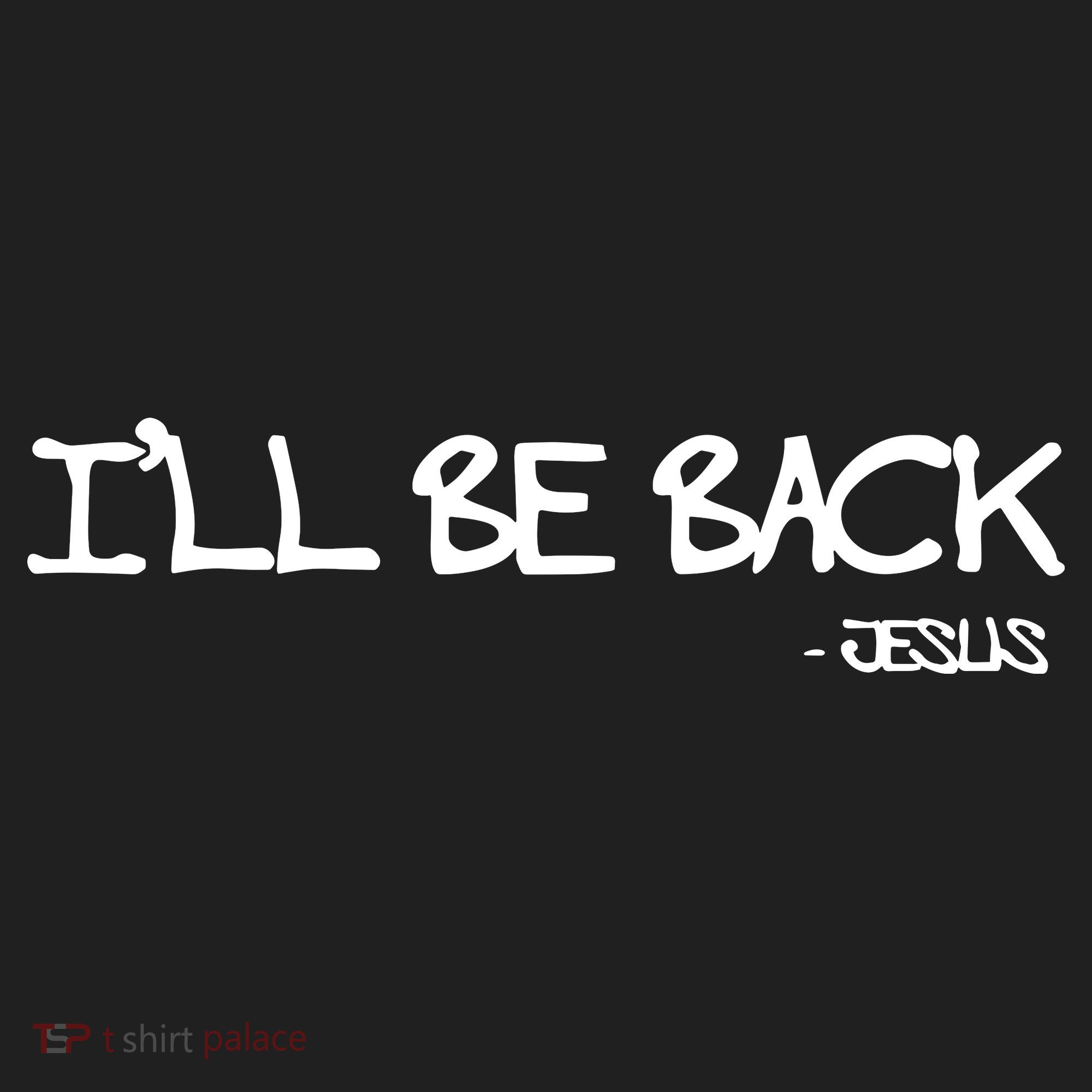 Religious I'll Be Back Jesus Funny Christian Beanie