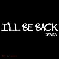 Religious I'll Be Back Jesus Funny Christian Women's Hoodie thumb 2