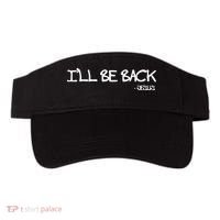 Religious I'll Be Back Jesus Funny Christian Visor thumb 0