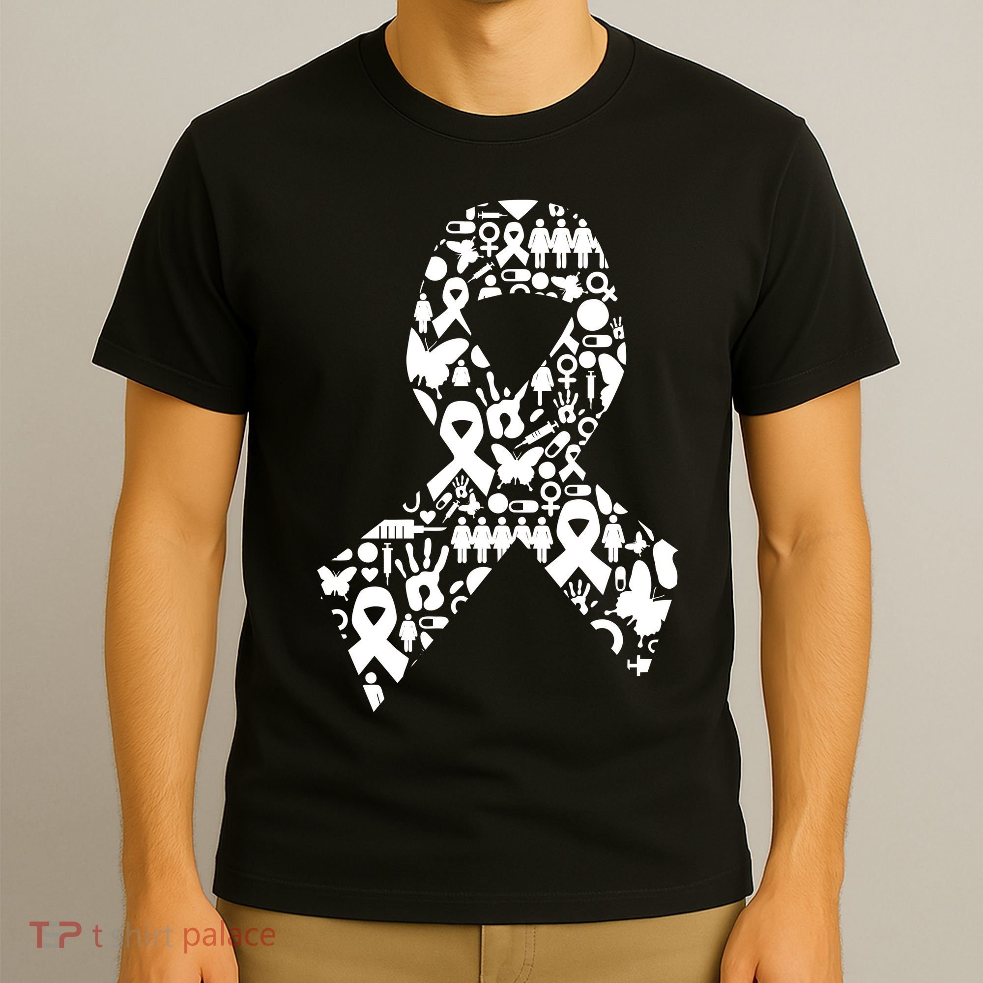 Ribbon Of Support Breast Cancer T-Shirt