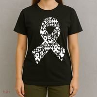 Ribbon Of Support Breast Cancer T-Shirt thumb 4