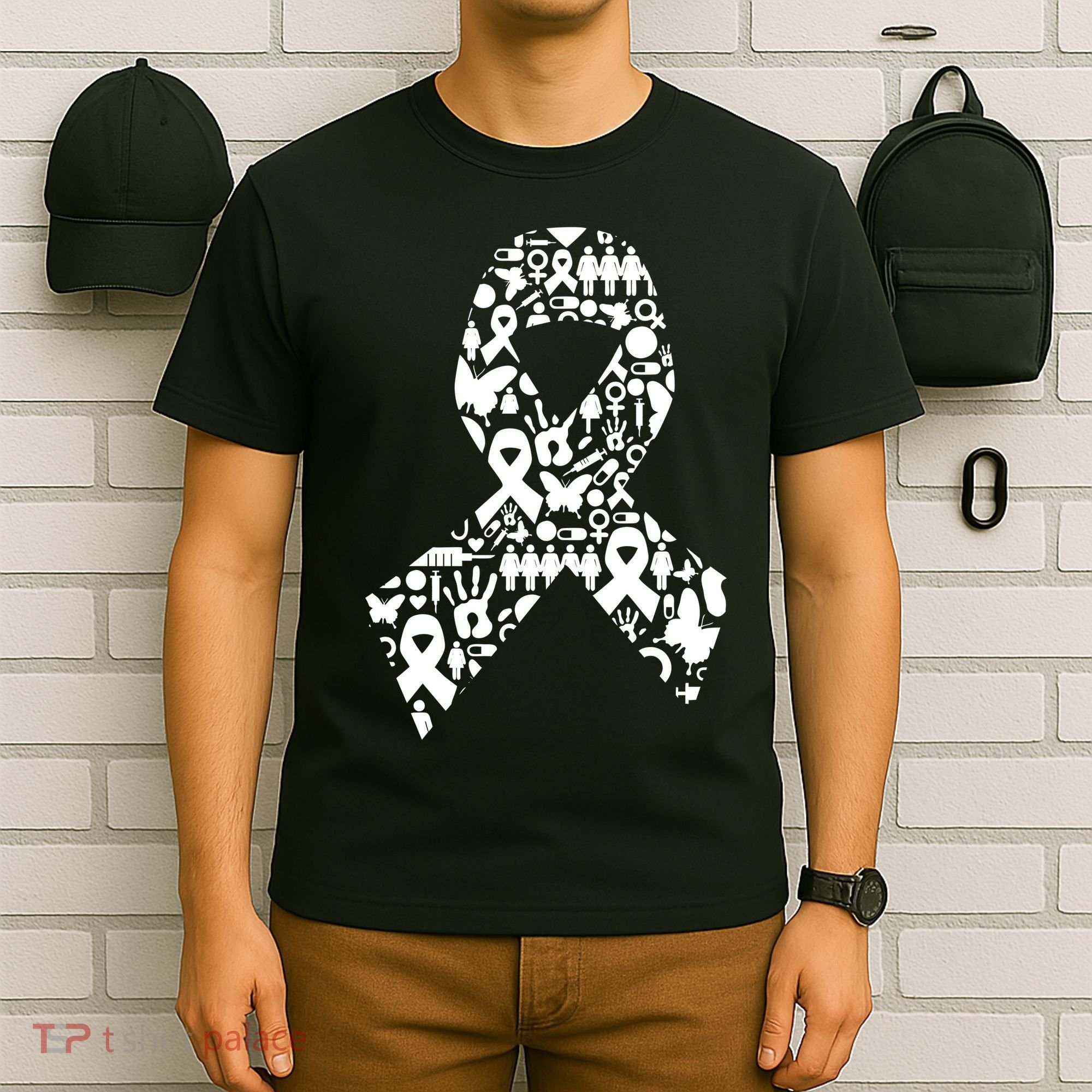 Ribbon Of Support Breast Cancer T-Shirt