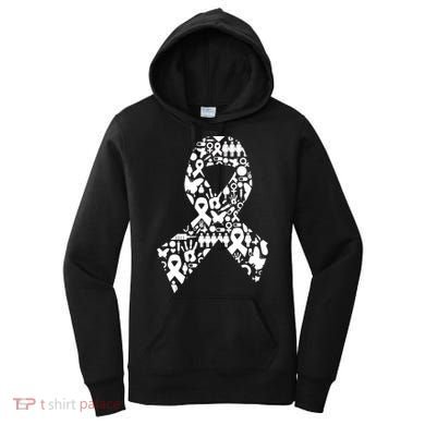 Ribbon Of Support Breast Cancer Women's Hoodie