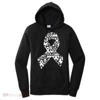 Ribbon Of Support Breast Cancer Women's Hoodie thumb 0