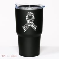Ribbon Of Support Breast Cancer Tumbler thumb 0