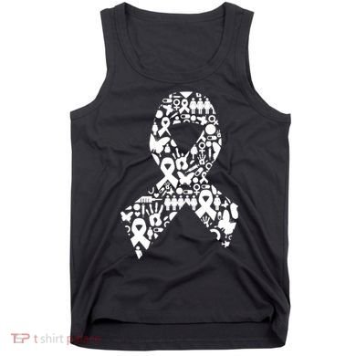 Ribbon Of Support Breast Cancer Tank Top