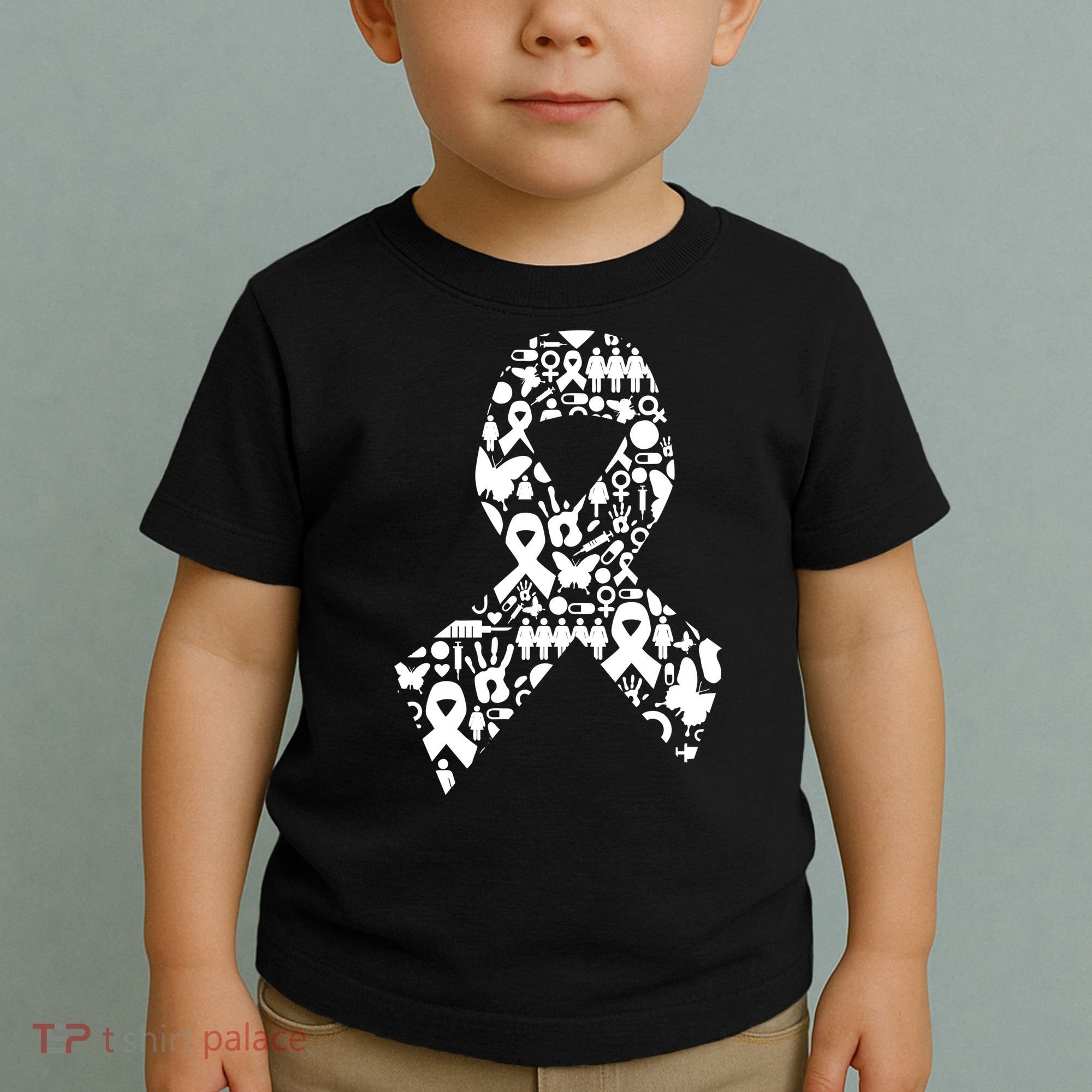 Ribbon Of Support Breast Cancer Toddler T-Shirt