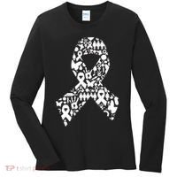 Ribbon Of Support Breast Cancer Women's Long Sleeve Shirt thumb 0
