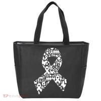 Ribbon Of Support Breast Cancer Tote Bag thumb 0