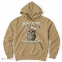 Rage Is Consuming Me Cute Coquette Bow Kawaii Cat Meme Hoodie thumb 0