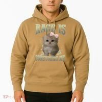 Rage Is Consuming Me Cute Coquette Bow Kawaii Cat Meme Hoodie thumb 2