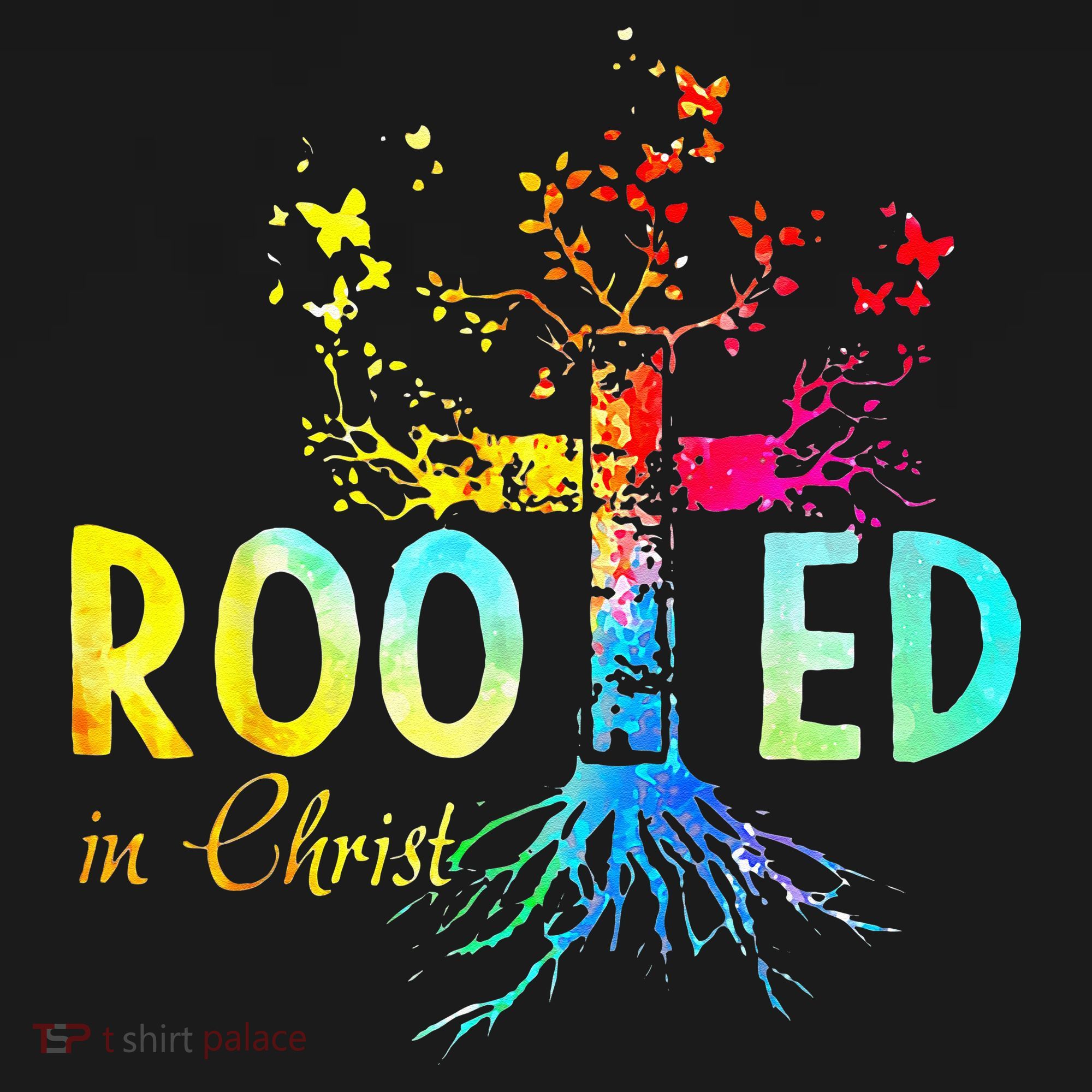 Rooted In Christ Faith Christian Jesus Lovers Men Women Women's Tank Top
