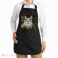 Rage Is Consuming Me Funny Meme Cat Joke Cat Lovers Apron thumb 2