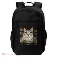 Rage Is Consuming Me Funny Meme Cat Joke Cat Lovers Backpack thumb 0