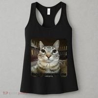 Rage Is Consuming Me Funny Meme Cat Joke Cat Lovers Women's Tank Top thumb 3