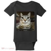 Rage Is Consuming Me Funny Meme Cat Joke Cat Lovers Baby Bodysuit thumb 0