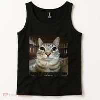 Rage Is Consuming Me Funny Meme Cat Joke Cat Lovers Tank Top thumb 2