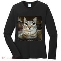 Rage Is Consuming Me Funny Meme Cat Joke Cat Lovers Women's Long Sleeve Shirt thumb 0