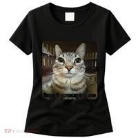 Rage Is Consuming Me Funny Meme Cat Joke Cat Lovers Women's T-Shirt thumb 0