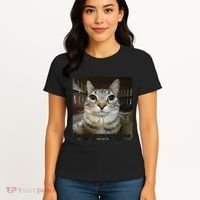 Rage Is Consuming Me Funny Meme Cat Joke Cat Lovers Women's T-Shirt thumb 4