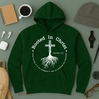 Rooted In Christ Christianity Quote Hoodie thumb 3