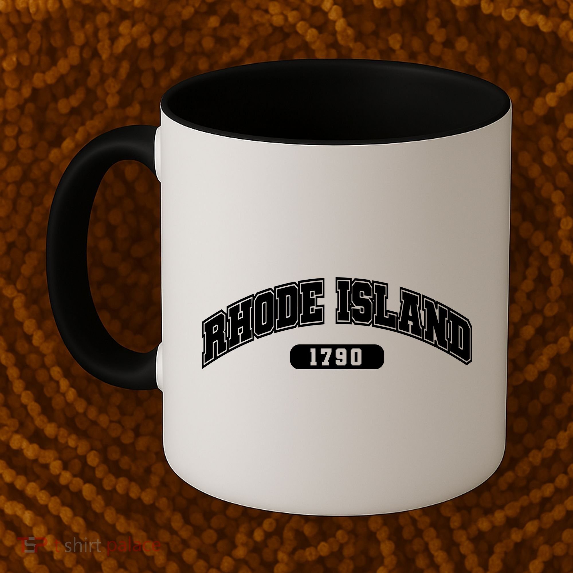 Rhode Island Collegiate Style 1790 Coffee Mug