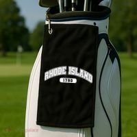 Rhode Island Collegiate Style 1790 Golf Towel thumb 2