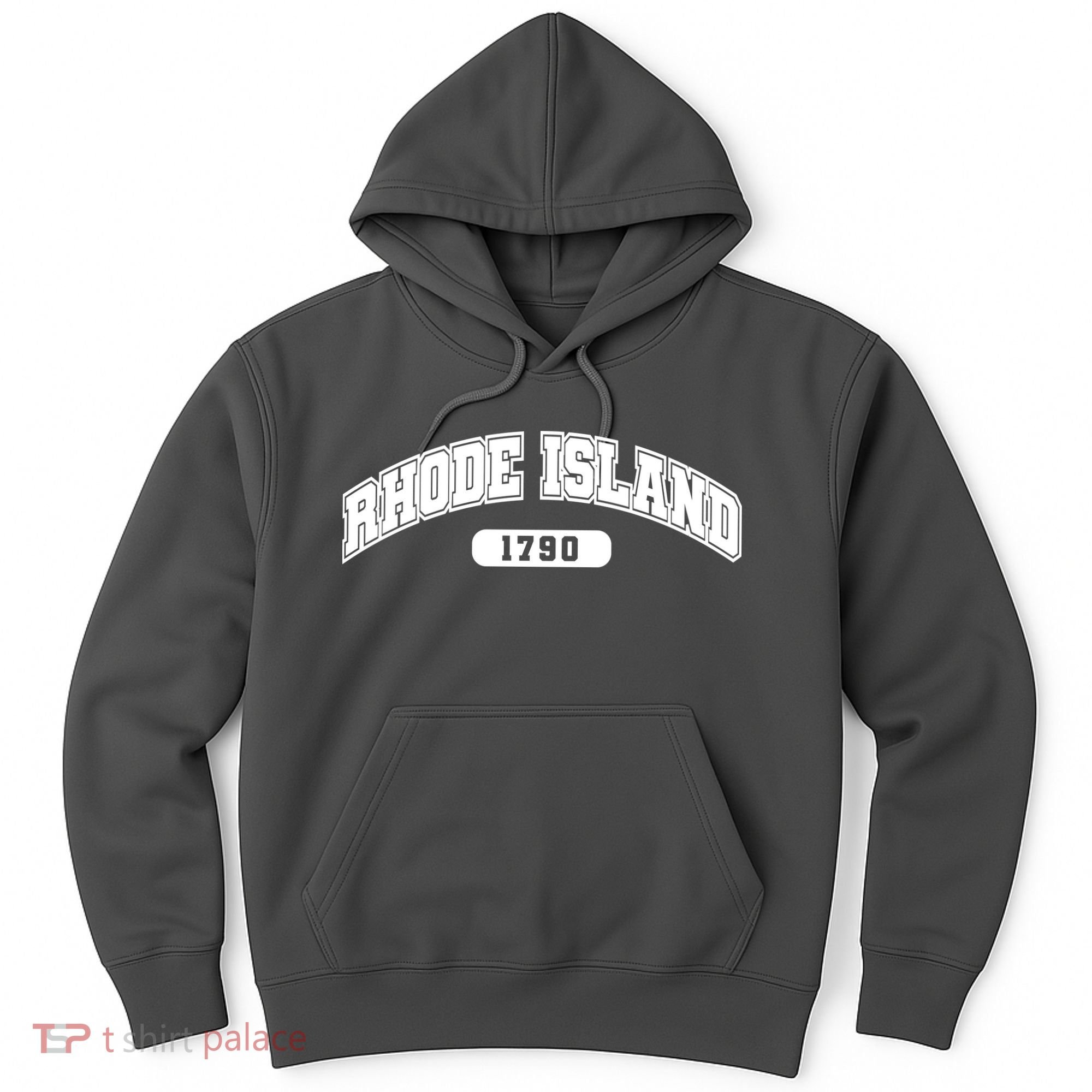 Rhode Island Collegiate Style 1790 Hoodie