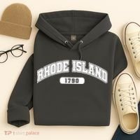 Rhode Island Collegiate Style 1790 Hoodie thumb 4