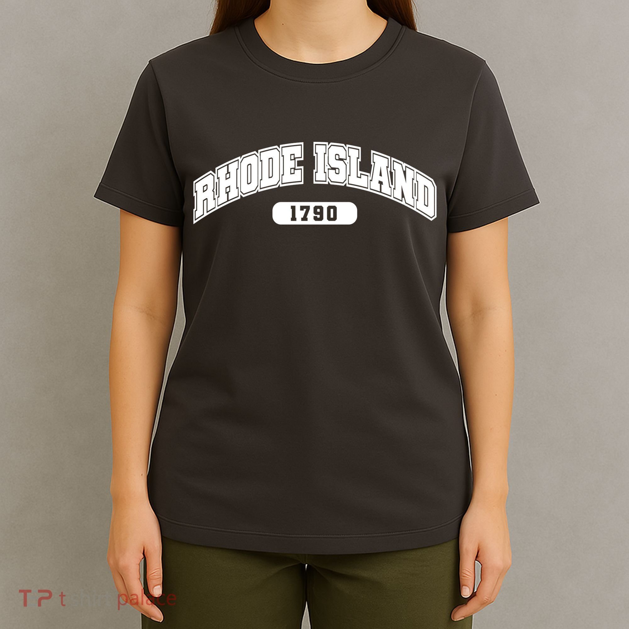 Rhode Island Collegiate Style 1790 T-Shirt