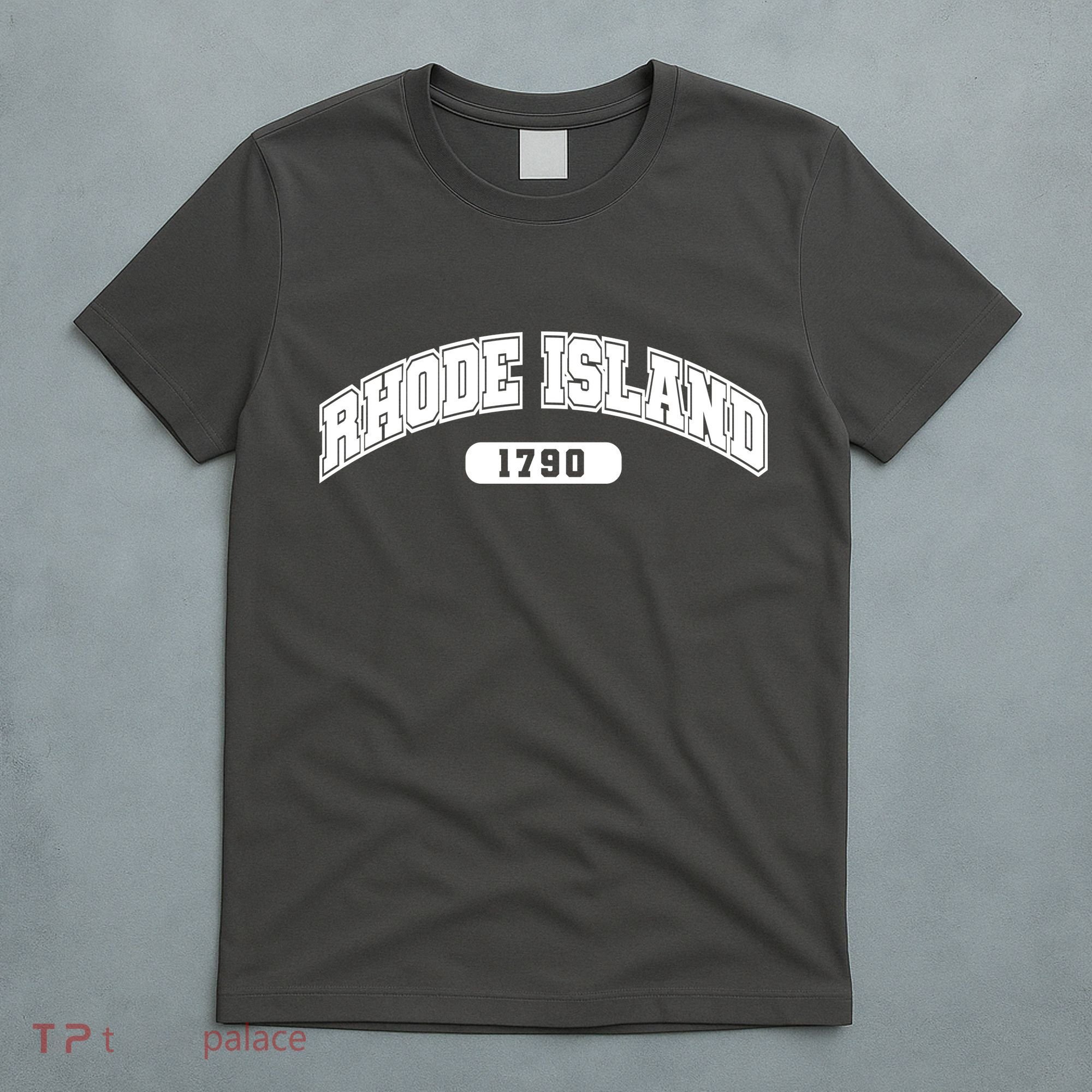 Rhode Island Collegiate Style 1790 T-Shirt