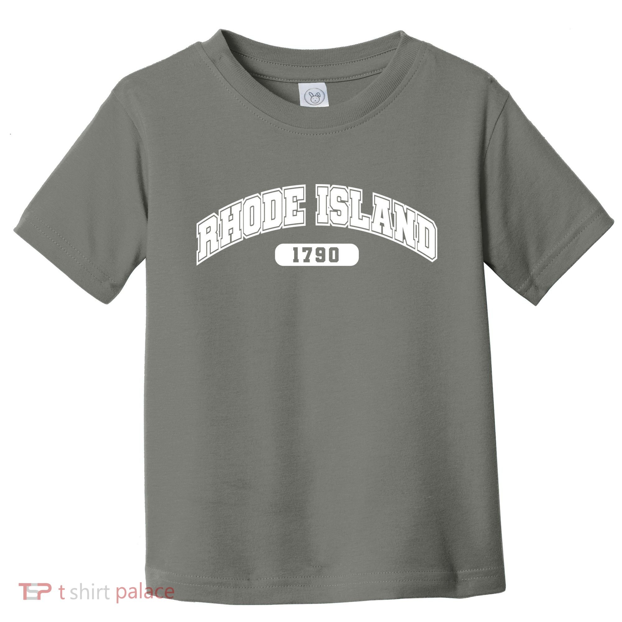 Rhode Island Collegiate Style 1790 Toddler T-Shirt