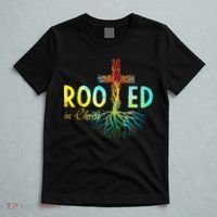 Rooted In Christ Faith Christian Jesus Lovers T-Shirt thumb 5