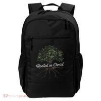 Rooted In Christ Christian Jesus Backpack thumb 0