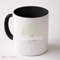 Rooted In Christ Christian Jesus Coffee Mug thumb 0