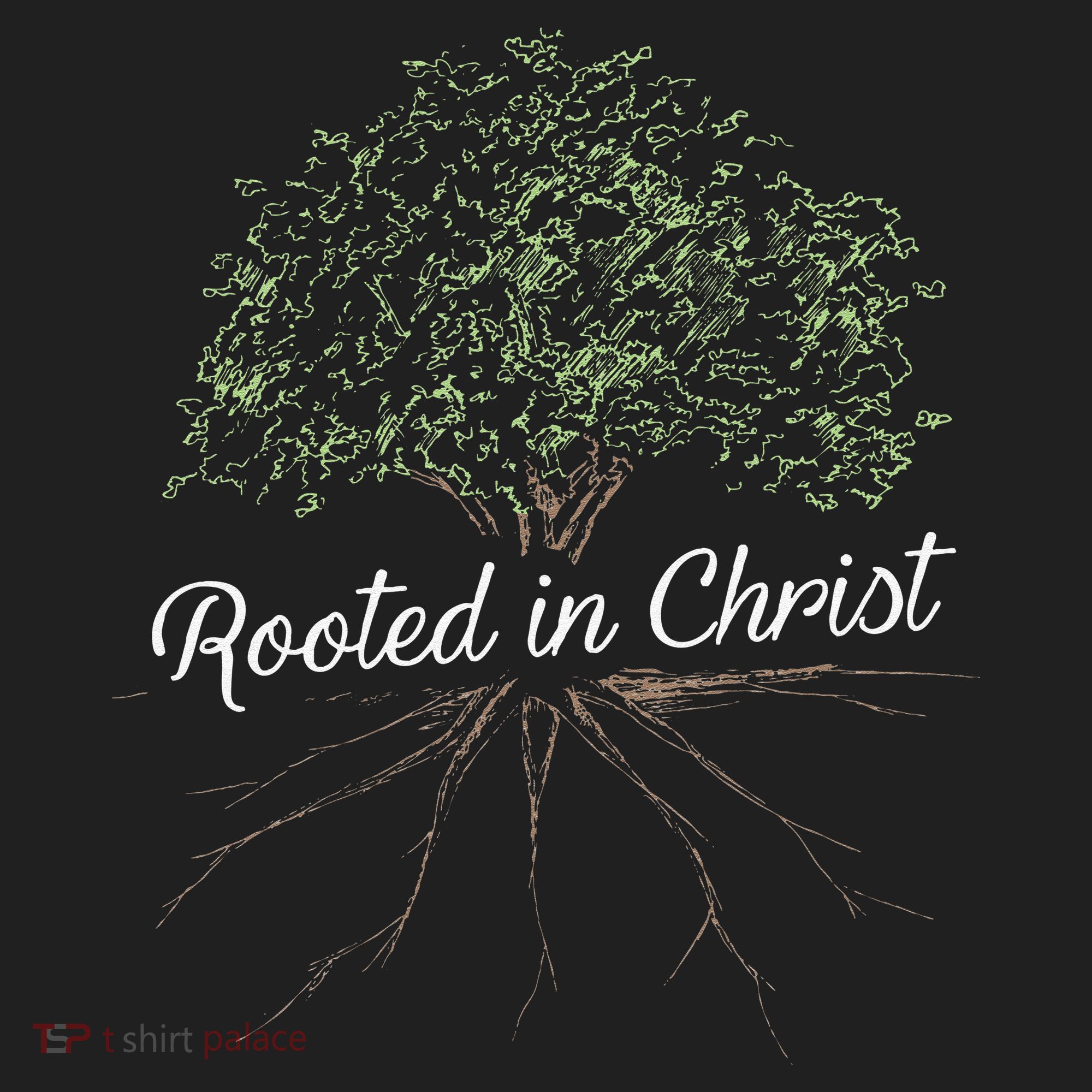 Rooted In Christ Christian Jesus Beanie