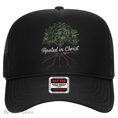 Rooted In Christ Christian Jesus Hat