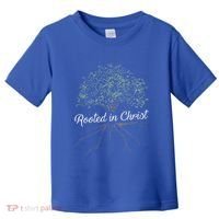 Rooted In Christ Christian Jesus Toddler T-Shirt thumb 0