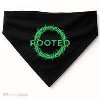 Rooted In Christ Having Your Roots Firmly In God USA-Made Doggie Bandana thumb 0