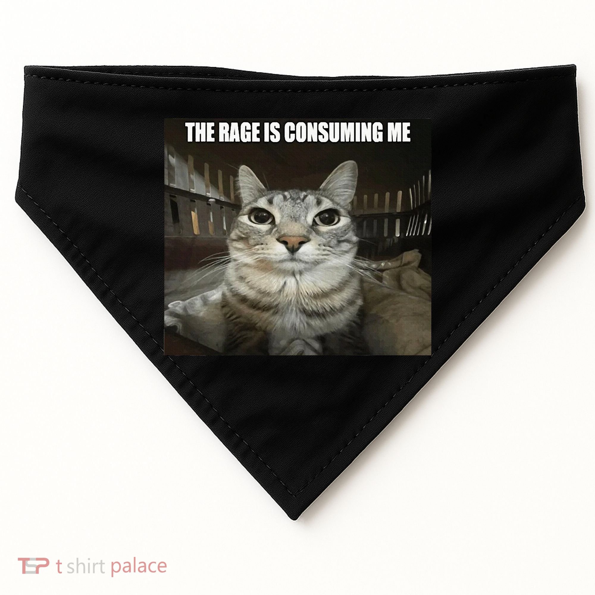 Rage Is Consuming Me USA-Made Doggie Bandana
