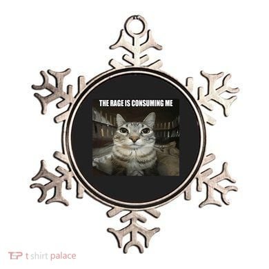 Rage Is Consuming Me Ornament