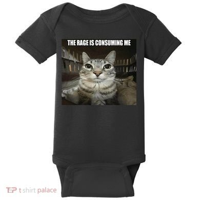 Rage Is Consuming Me Baby Bodysuit