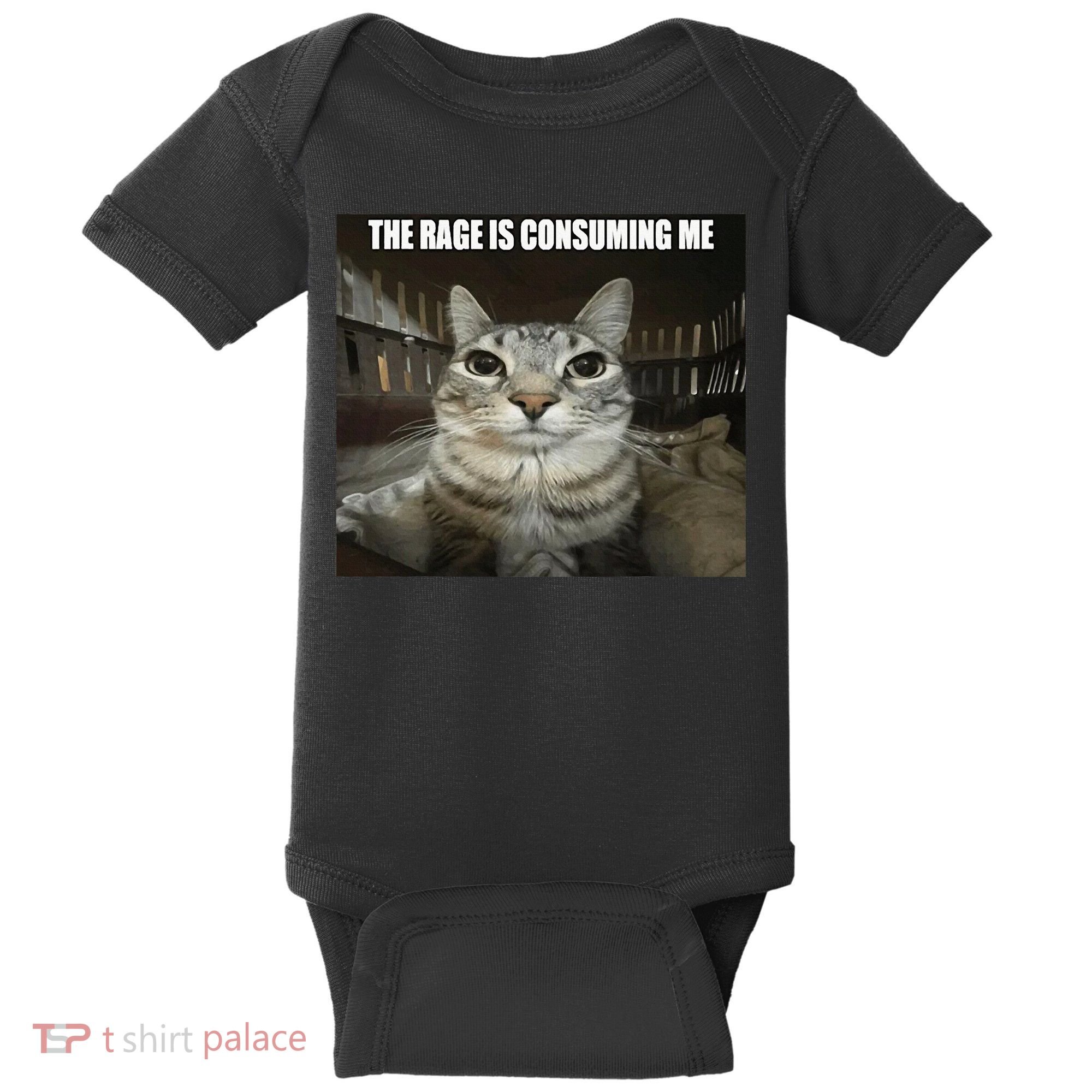 Rage Is Consuming Me Baby Bodysuit