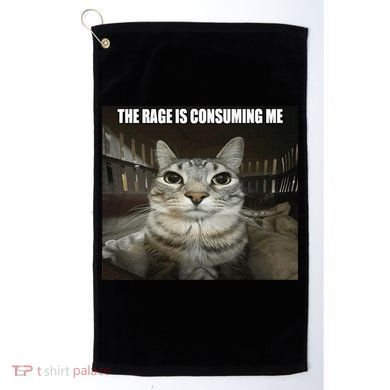 Rage Is Consuming Me Golf Towel