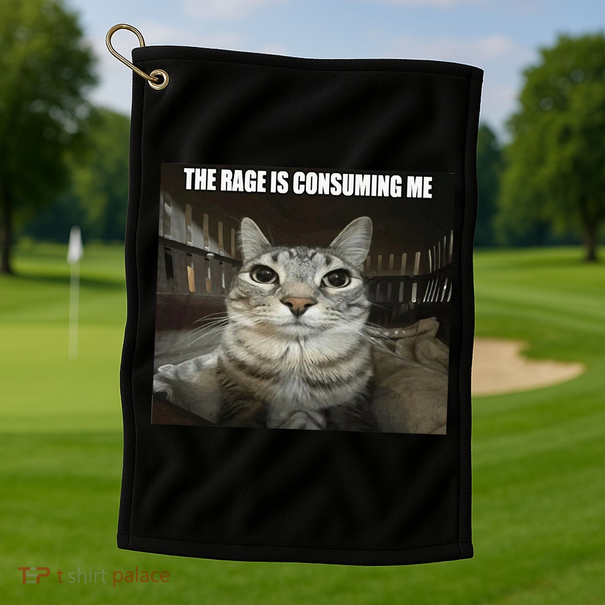 Rage Is Consuming Me Golf Towel