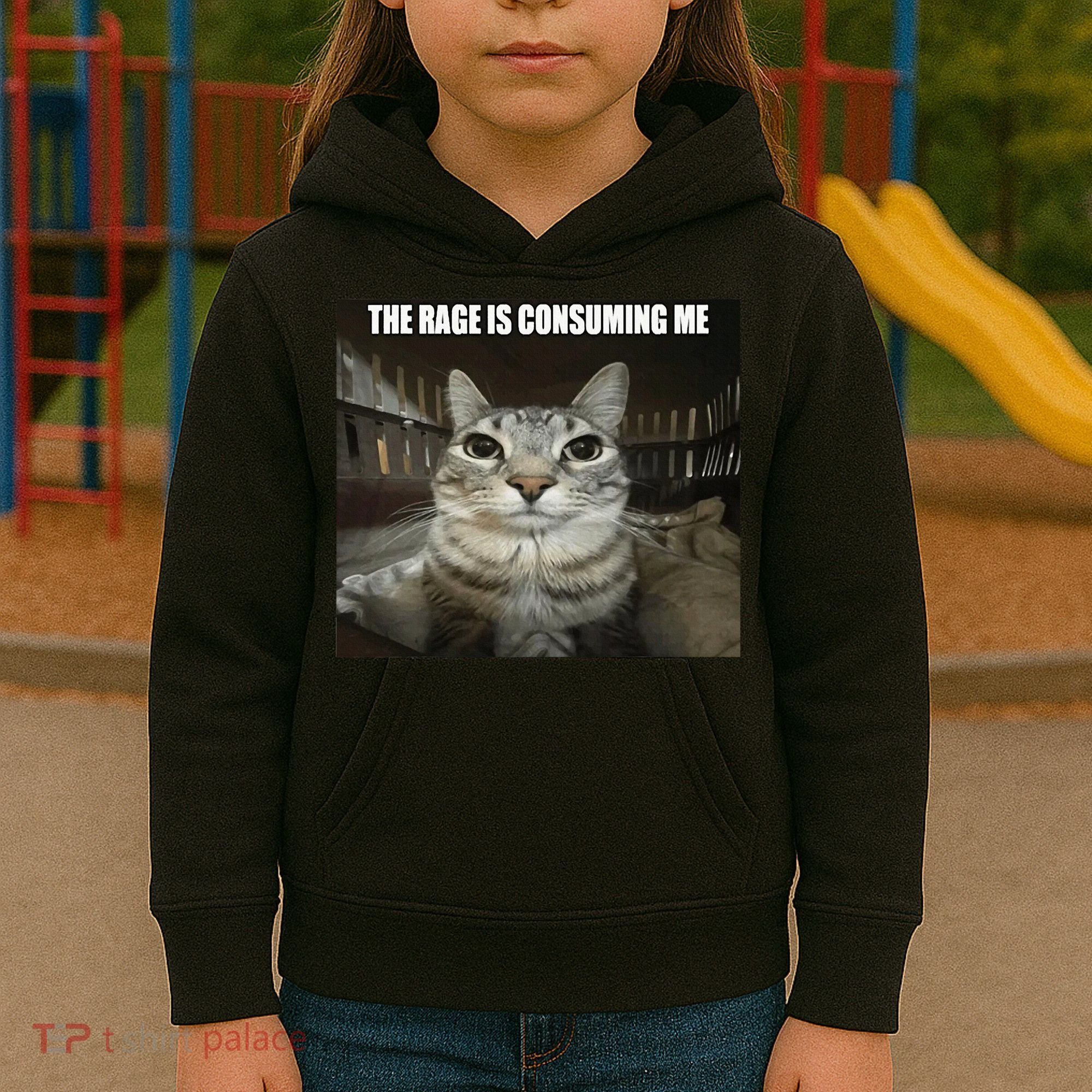 Rage Is Consuming Me Kids Hoodie