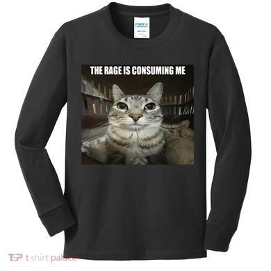 Rage Is Consuming Me Kids Long Sleeve Shirt